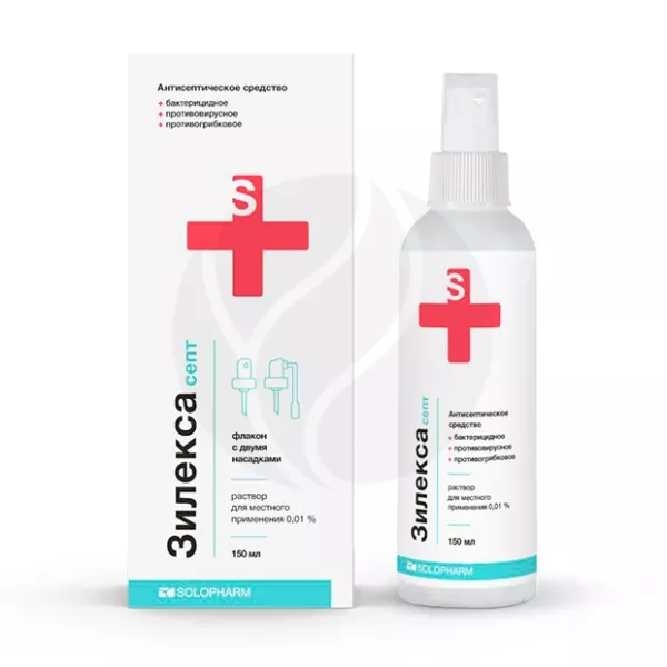 Изображение товара Зилекса септ раствор 0,01% для местного применения 150 мл Гротекс