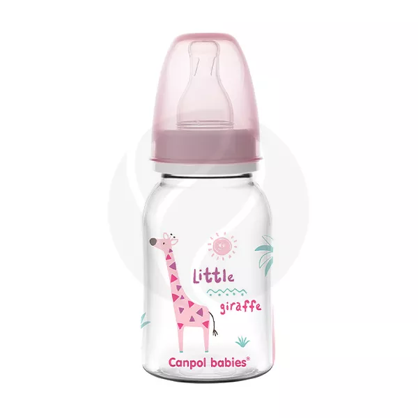 Изображение товара Бутылочка для кормления Canpol Babies Africa 120мл узкое горлышко Польша Изображение товара Бутылочка для кормления Canpol Babies Africa 120мл узкое горлышко Польша