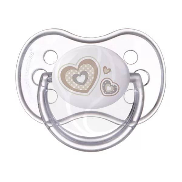 Canpol Babies Newborn baby пустышка силиконовая (0-6 мес) цвет в ассорт.