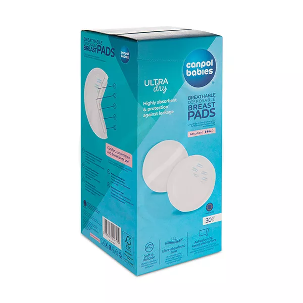 Изображение товара Canpol Babies Дышащие вкладыши для бюстгальтера, 30шт Изображение товара Canpol Babies Дышащие вкладыши для бюстгальтера, 30шт