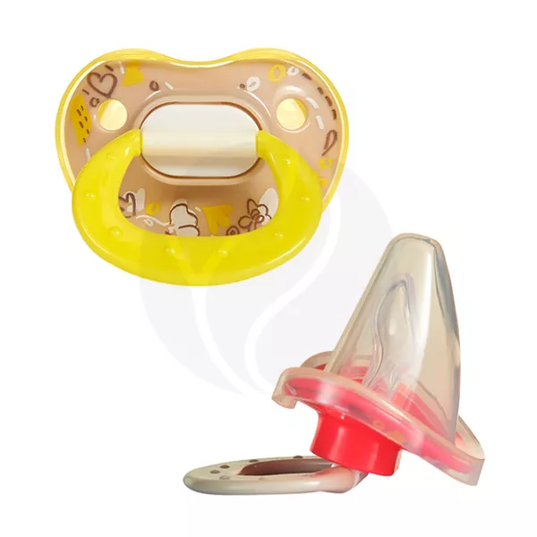 Изображение товара Силиконовая соска-пустышка адаптированная с футляром для малышей от 4 месяцев Изображение товара Силиконовая соска-пустышка адаптированная с футляром для малышей от 4 месяцев