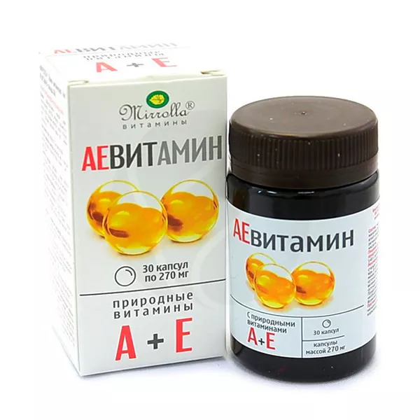 Mirrolla АЕ Витамин капсулы, №30