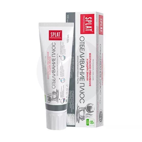 Изображение товара Splat Professional White Plus зубная паста отбеливающая 100мл