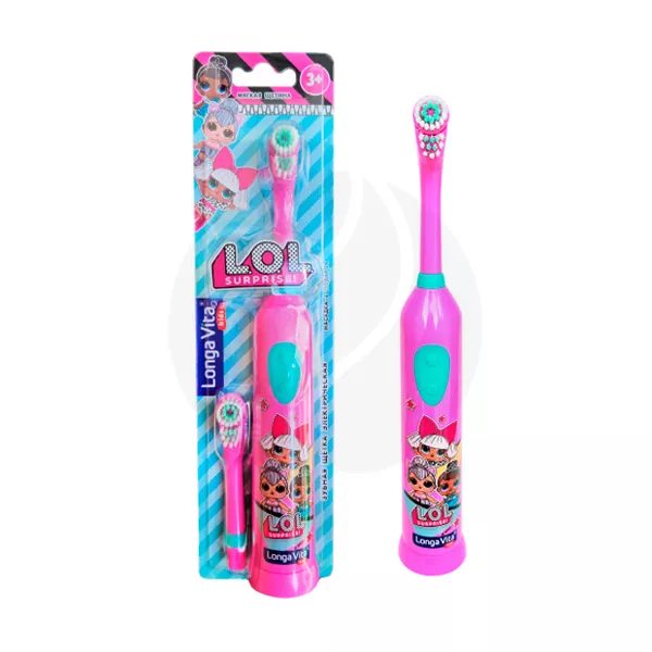 Изображение товара Longa Vita Kids Lol Surprise зубная щетка электрическая ротационная Изображение товара Longa Vita Kids Lol Surprise зубная щетка электрическая ротационная