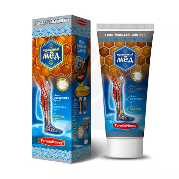 Изображение товара Formichoney гель-бальзам для ног Муравьиный мёд 70г натуральный уход