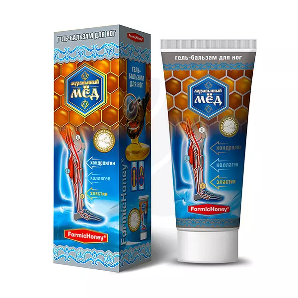 Изображение товара Formichoney гель-бальзам для ног Муравьиный мёд, 70г Изображение товара Formichoney гель-бальзам для ног Муравьиный мёд, 70г