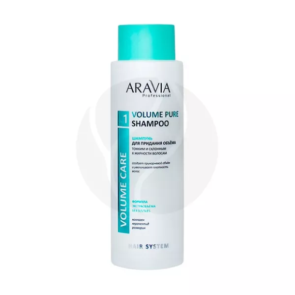 Изображение товара Aravia Professional Шампунь с коллагеном для объема тонким волосам 420мл