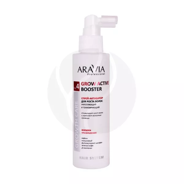 Изображение товара Aravia Professional спрей-активатор для роста волос укрепляющий и тонизирующий, 150мл