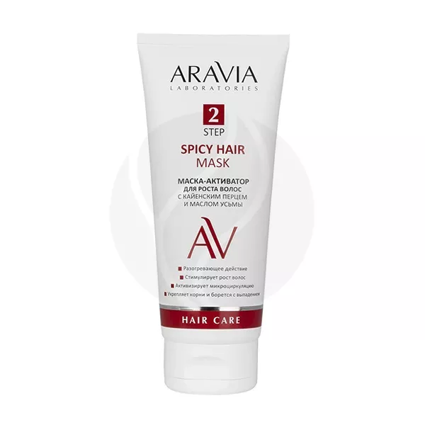 Изображение товара Aravia Laboratories Spicy Hair маска-активатор для роста волос 200мл