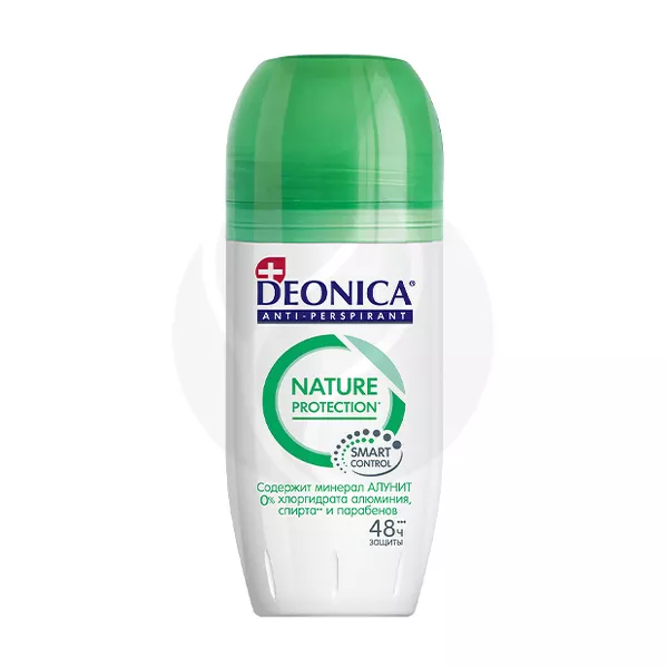 Изображение товара Deonica Nature Protection дезодорант-антиперспирант (ролик), 50мл Изображение товара Deonica Nature Protection дезодорант-антиперспирант (ролик), 50мл