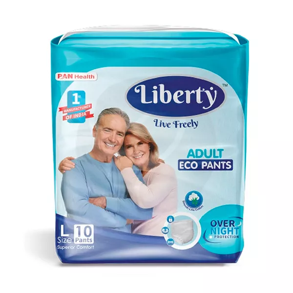 Liberty Eco Pants подгузники-трусы для взрослых (размер L 75-140 см), 10шт