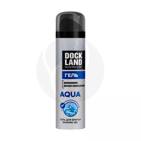 Изображение товара Dockland AQUA гель для бритья, 200мл