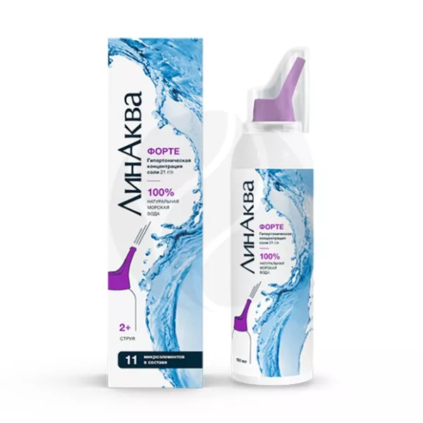 Изображение товара ЛинАква форте аэрозоль для промывания носа 150 мл