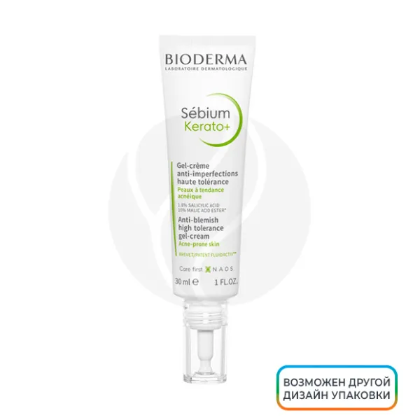 Изображение товара Bioderma Sebium Kerato+ гель-крем для проблемной кожи 30 мл Изображение товара Bioderma Sebium Kerato+ гель-крем для проблемной кожи 30 мл