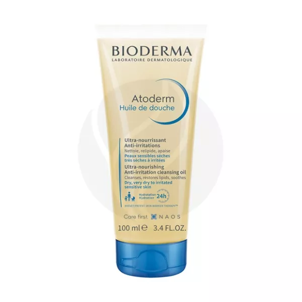 Изображение товара Масло для душа Bioderma Atoderm 100 мл для сухой и нормальной кожи взрослых и детей