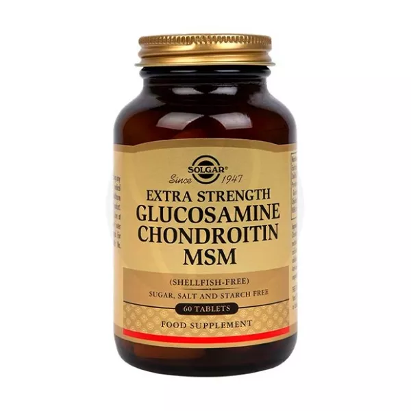 Изображение товара Solgar Глюкозамин-Хондроитин МСМ комплекс таблетки, №60 Изображение товара Solgar Глюкозамин-Хондроитин МСМ комплекс таблетки, №60