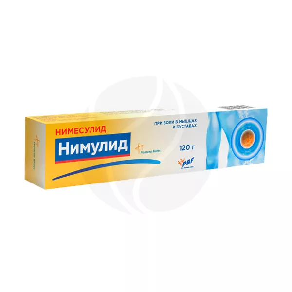 Изображение товара Гель Нимулид Panacea Biotec 1% 120 г Изображение товара Гель Нимулид Panacea Biotec 1% 120 г