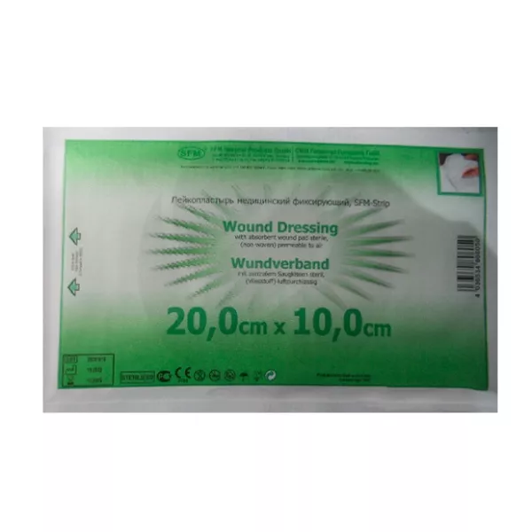 Изображение товара SFM лейкопластырь повязка 20 см х 10 см для обработки ран