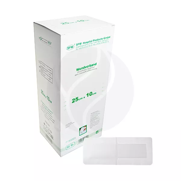 Изображение товара SFM лейкопластырь повязка (25см х 10см), 1шт Изображение товара SFM лейкопластырь повязка (25см х 10см), 1шт