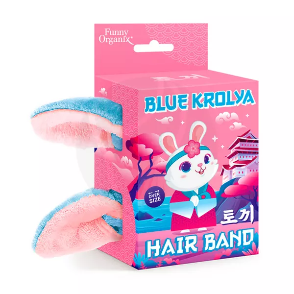 Изображение товара Funny Organix Blue Krolya повязка для волос, 40г Изображение товара Funny Organix Blue Krolya повязка для волос, 40г