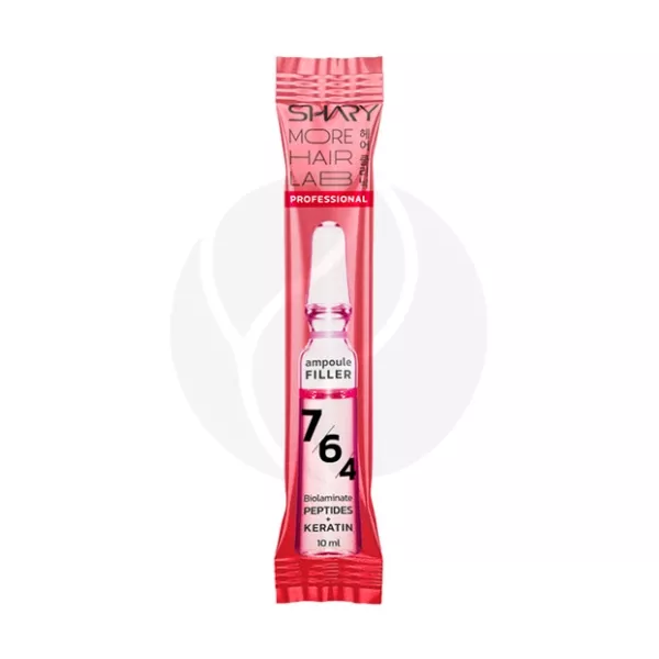 Изображение товара Shary Peptides+keratin филлер для биоламинирования и восстановления материи волос, 10мл, 1шт Изображение товара Shary Peptides+keratin филлер для биоламинирования и восстановления материи волос, 10мл, 1шт