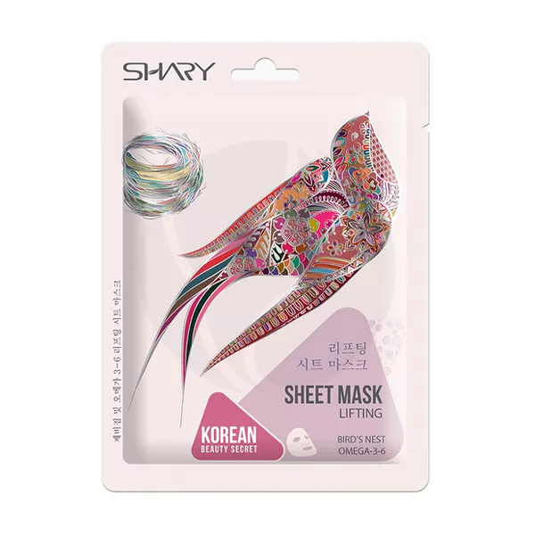 Изображение товара Shary маска-лифтинг Экстракт ласточкиного гнезда и Омега-3-6, 25г Изображение товара Shary маска-лифтинг Экстракт ласточкиного гнезда и Омега-3-6, 25г