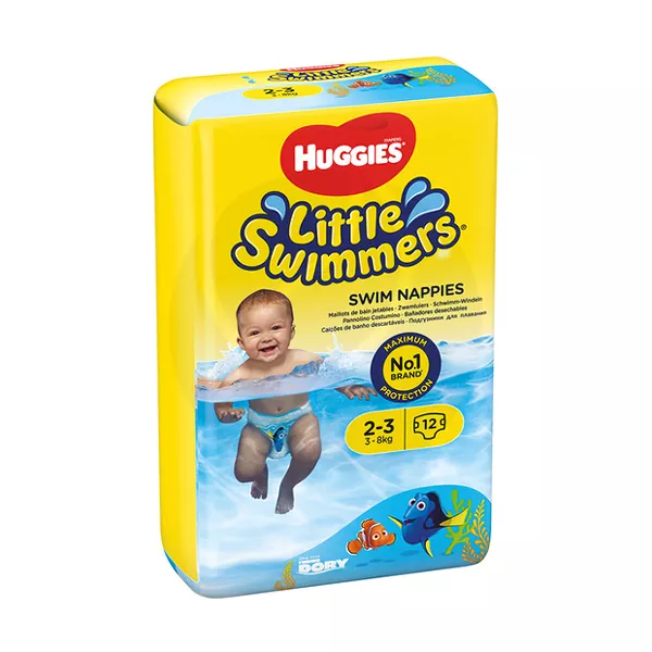 Изображение товара Huggies Little Swimmers 2-3 подгузники для плавания (3-8кг), 12шт Изображение товара Huggies Little Swimmers 2-3 подгузники для плавания (3-8кг), 12шт