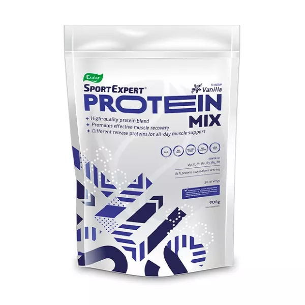 Изображение товара Evalar Sport Expert Коктейль протеиновый 908г для мышечной массы и восстановления