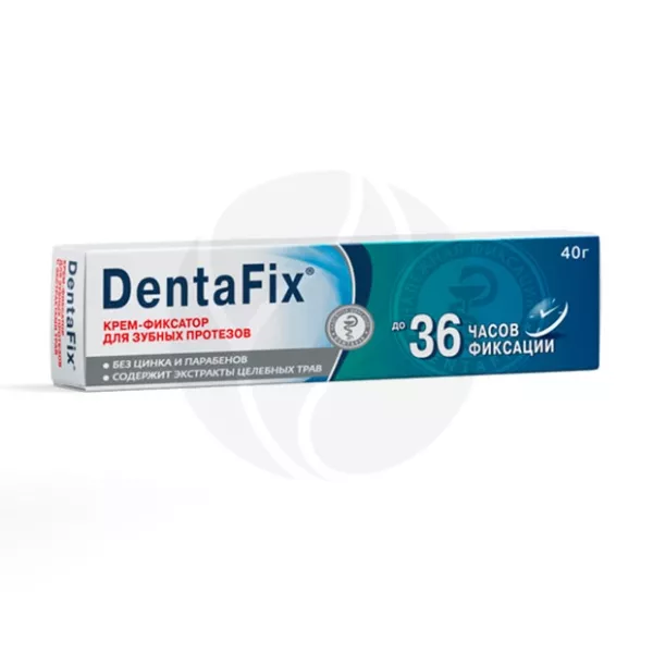 Изображение товара DentaFix крем-фиксатор для зубных протезов с экстрактами трав, 40г