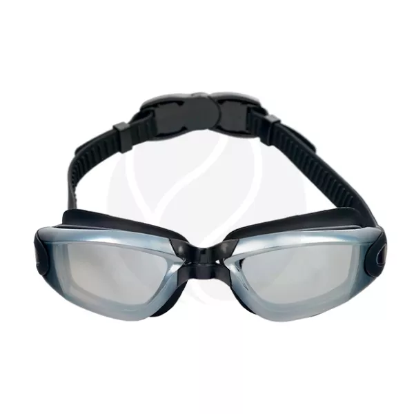Изображение товара Очки для плавания Bradex Комфорт Плюс с зеркальными линзами черные