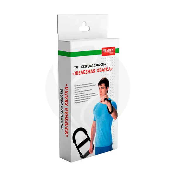 Изображение товара Тренажер для запястья Bradex ЖЕЛЕЗНАЯ ХВАТКА для силы и выносливости рук