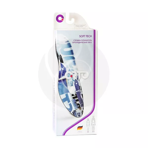 Orto Soft Tech стельки ортопедические-супинаторы(р.39), 1пара