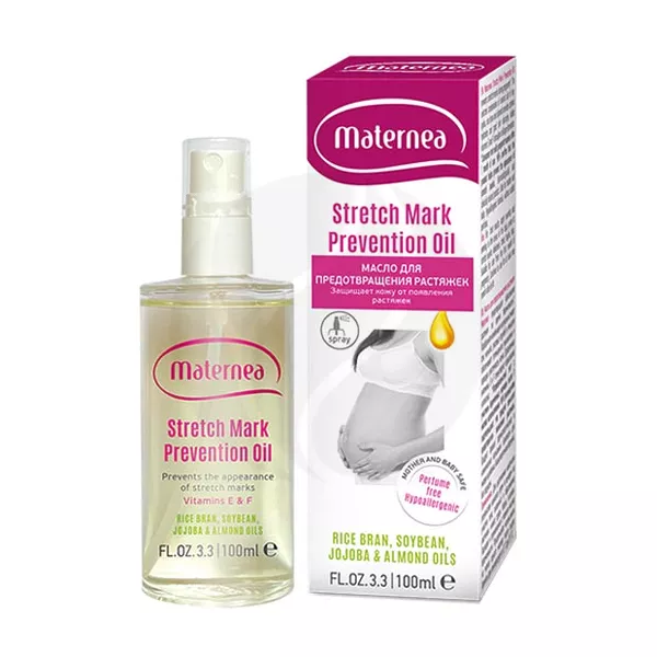 Изображение товара Масло для предотвращения растяжек Maternea 100 мл Натуральное средство для беременных