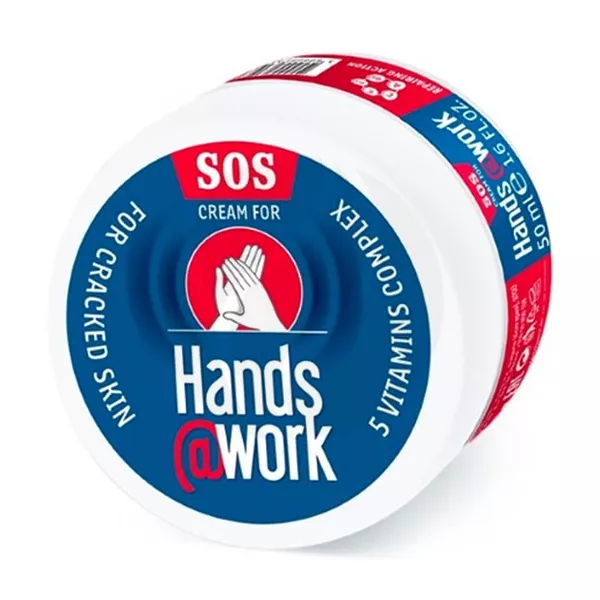 Изображение товара Крем SOS для рук Hands@Work регенерирующий 50мл - увлажнение и восстановление сухой кожи Изображение товара Крем SOS для рук Hands@Work регенерирующий 50мл - увлажнение и восстановление сухой кожи