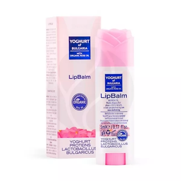 Изображение товара Yoghurt of Bulgaria бальзам для губ 5мл натуральный уход увлажнение
