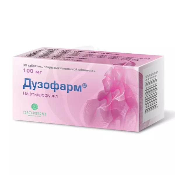 Изображение товара Таблетки Болгария Sopharma Дузофарм 100мг Изображение товара Таблетки Болгария Sopharma Дузофарм 100мг