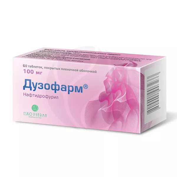 Изображение товара Дузофарм таблетки покрытые 100 мг 60 шт Болгария