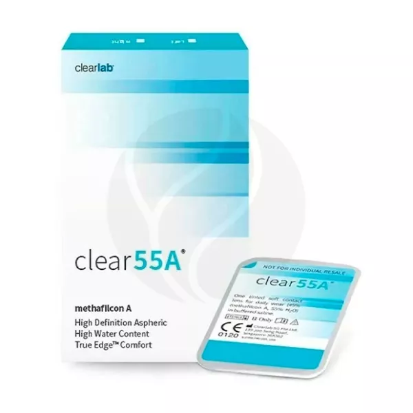Clearlab линзы контактные Clear 55А R8,7 (-4,75 D), 6шт