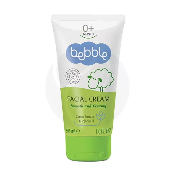 Изображение товара Детский крем для лица Bebble 50мл защитный и питательный Изображение товара Детский крем для лица Bebble 50мл защитный и питательный