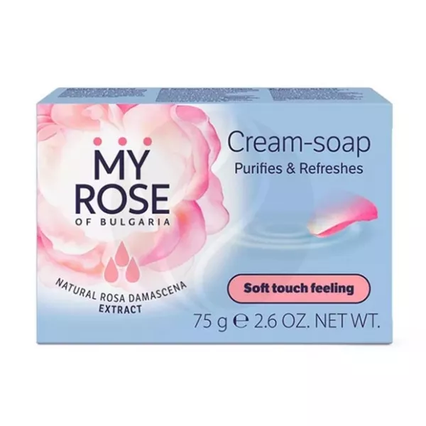 Изображение товара My Rose of Bulgaria Крем-мыло, 75г