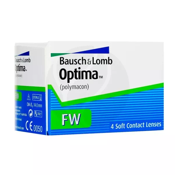 Изображение товара Optima FW контактные линзы (-1,25 D) 4 шт ежеквартальная замена
