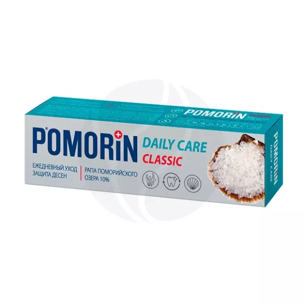 Изображение товара Pomorin Classic Daily care зубная паста ежедневный уход, 100мл