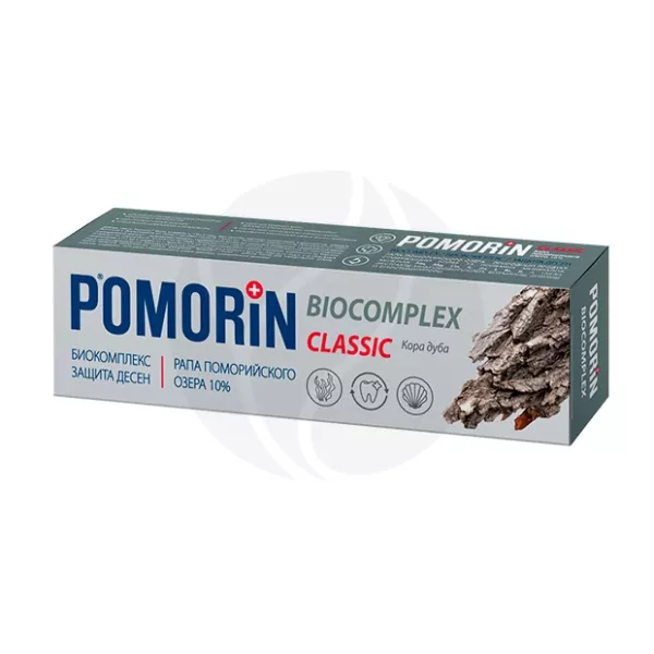 Pomorin Classic Biocomplex зубная паста, 100мл
