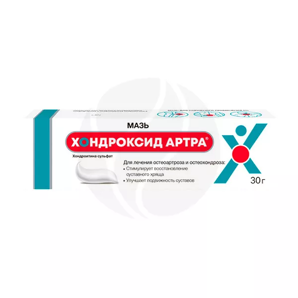 Изображение товара Хондроксид Артра мазь д/наружн. прим. 5%, 30г Нижфарм Изображение товара Хондроксид Артра мазь д/наружн. прим. 5%, 30г Нижфарм
