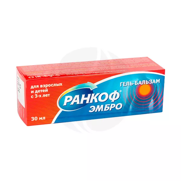 Изображение товара Гель-бальзам Ранкоф Эмбро Разогревающий 30 мл Изображение товара Гель-бальзам Ранкоф Эмбро Разогревающий 30 мл