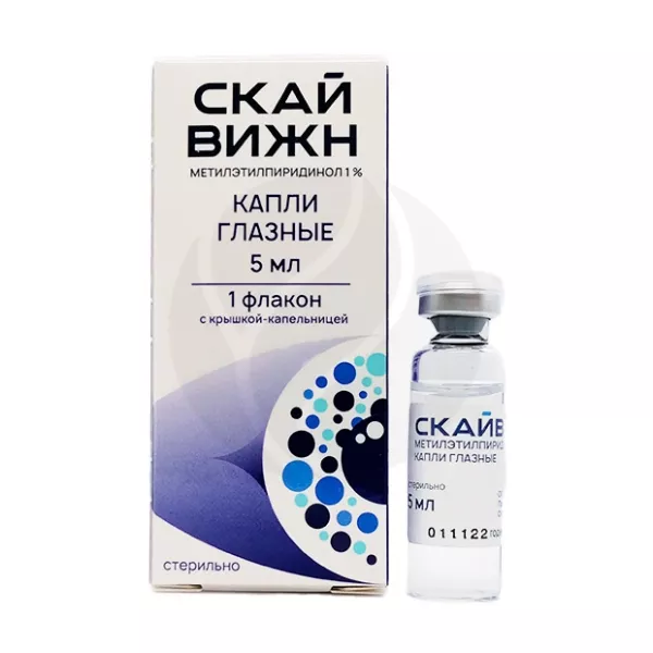 Изображение товара Глазные капли Скайвижн 1%, 5 мл