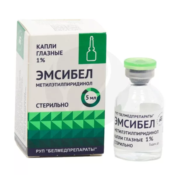 Эмсибел капли глазные 1%, 5мл