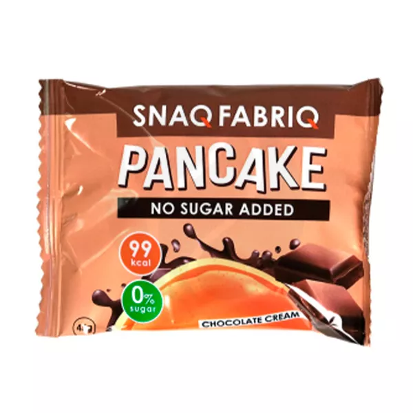 Изображение товара Snaq Fabriq панкейк неглазированный с начинкой нежный шоколад, 45г Изображение товара Snaq Fabriq панкейк неглазированный с начинкой нежный шоколад, 45г