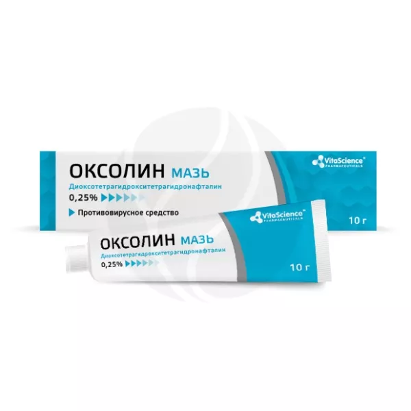 Изображение товара Vitascience Оксолин мазь назальная 0,25%, 10г