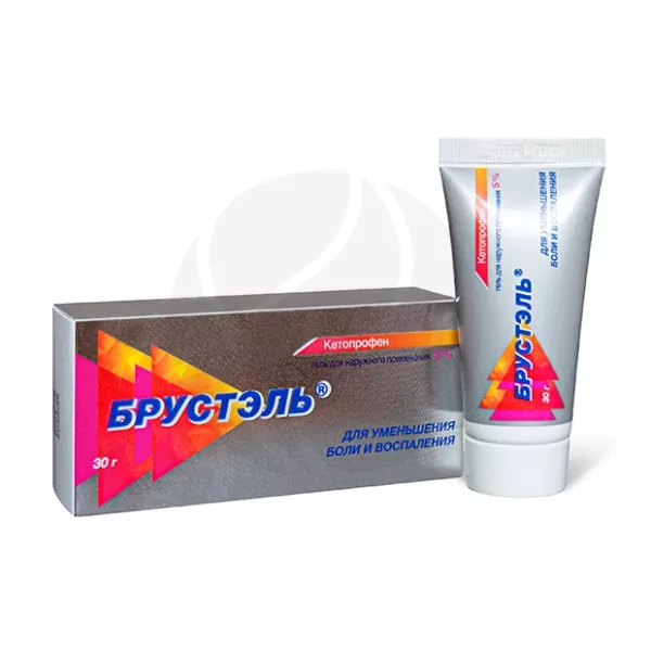 Брустэль гель д/наружн. прим. 5%, 30г, Биосинтез